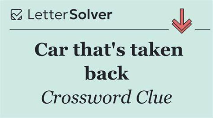 Couple in the back of a car Crossword Clue