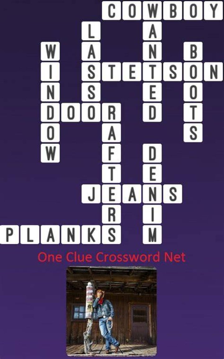 Cowboy flick Crossword Clue