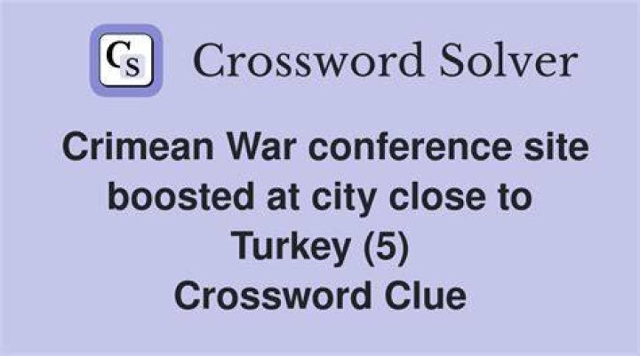 Crimean War leader Crossword Clue