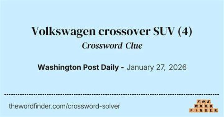 Crossover, for one Crossword Clue