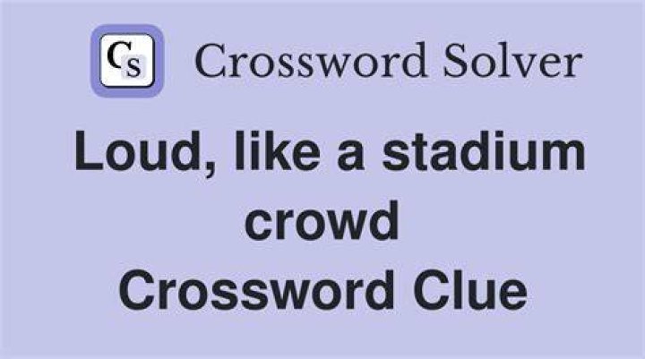 Crowd activity at a stadium Crossword Clue