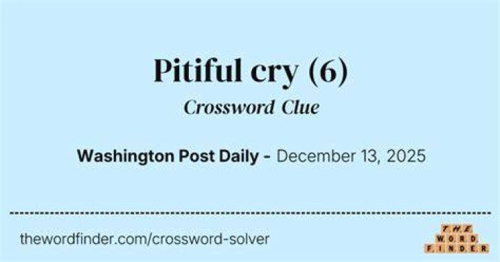 Cry of awe Crossword Clue