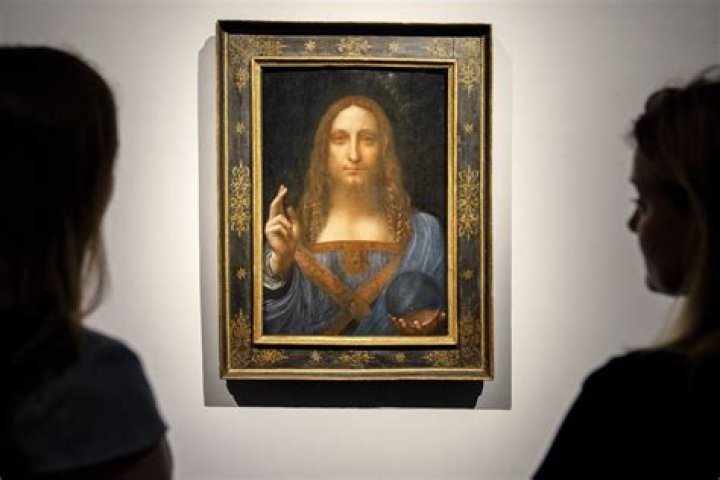 Crystal object featured in Leonardo da Vinci’s “Salvator Mundi,” the most expensive painting ever sold Crossword Clue
