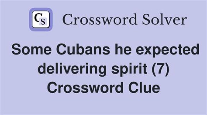 Cubans are full of it Crossword Clue