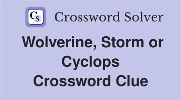 Cyclops and Wolverine, for two Crossword Clue