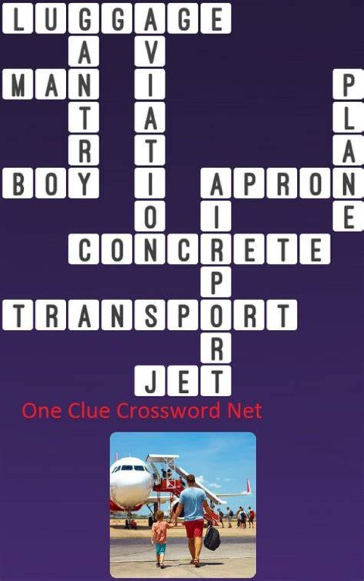 Direction of many a lavatory on a plane Crossword Clue