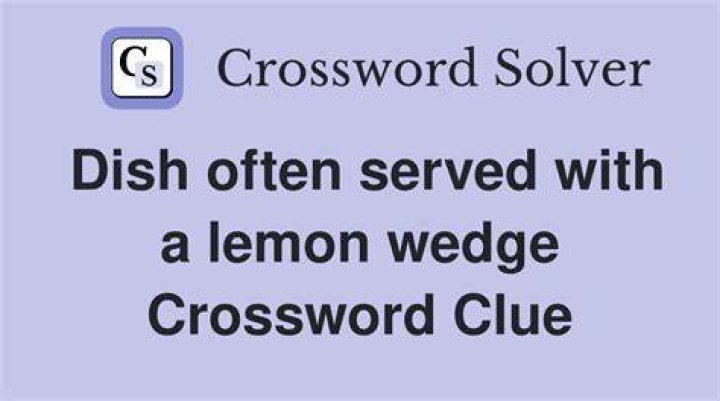 Dish often served with wasabi Crossword Clue
