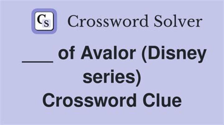 Disney’s “___ of Avalor” Crossword Clue