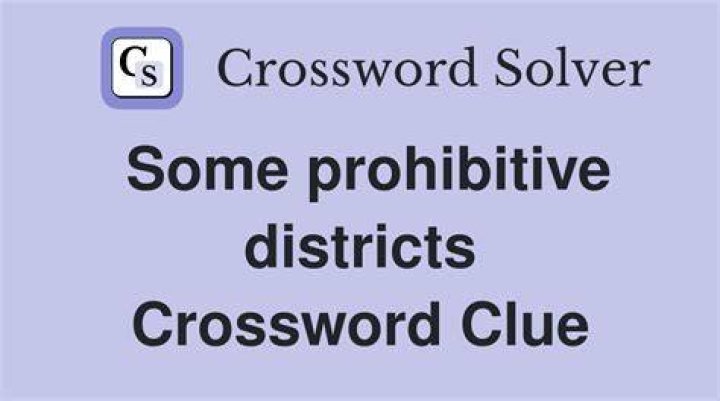 Districts Crossword Clue