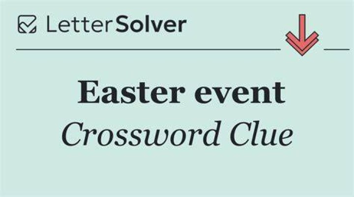 Easter starter? Crossword Clue
