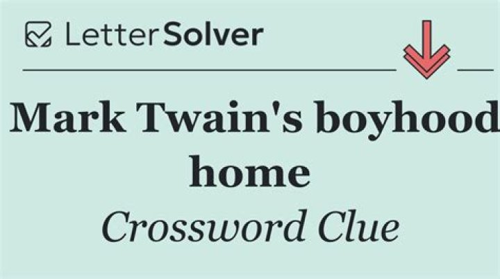 Eisenhower’s boyhood home Crossword Clue