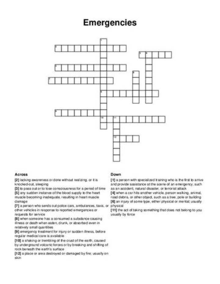 Emergency AAA request Crossword Clue