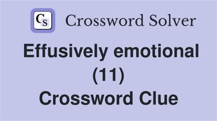 Emotional highs Crossword Clue