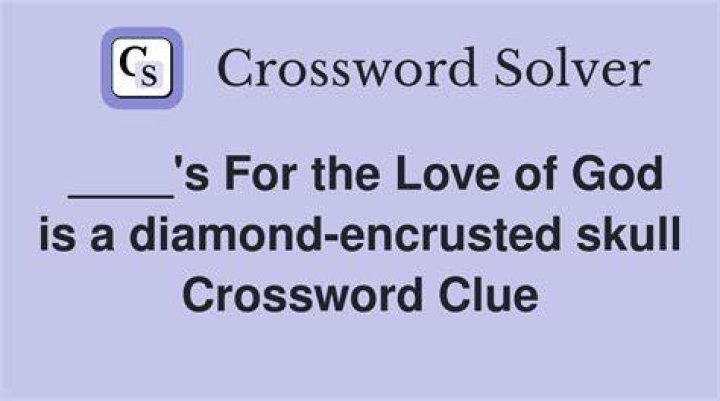 Encrusted Crossword Clue