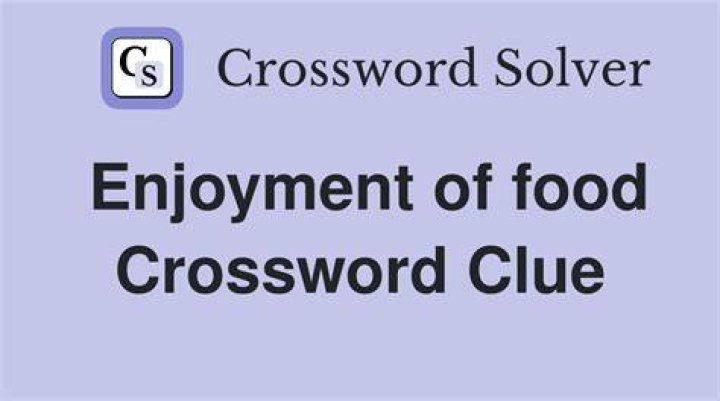 “Enjoy the food!” Crossword Clue