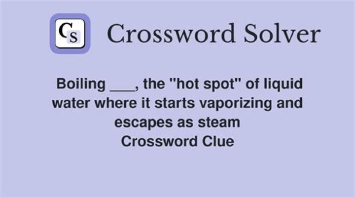 Entree with boiling broth Crossword Clue