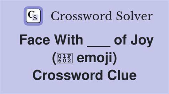 Equivalent of the Face With Tears of Joy emoji Crossword Clue