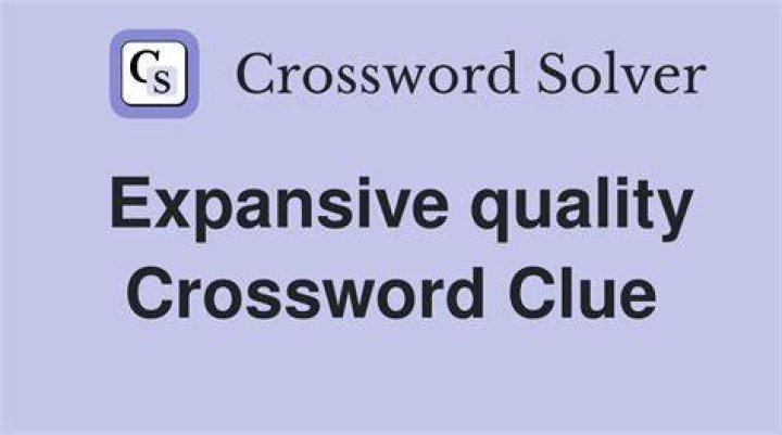 Expansive septet Crossword Clue