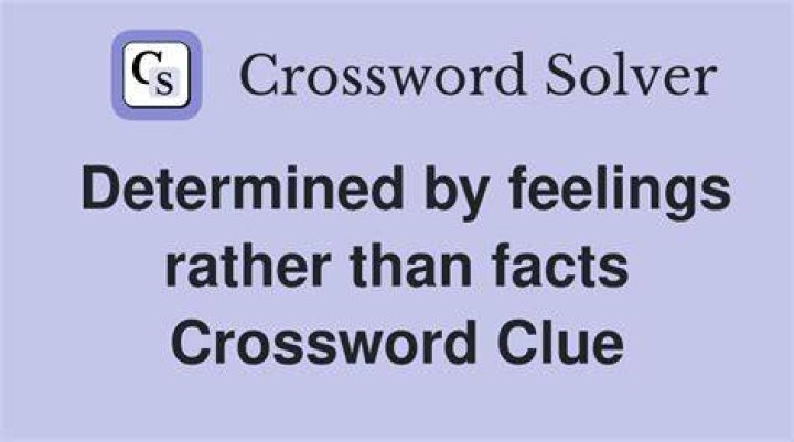 Faced facts Crossword Clue