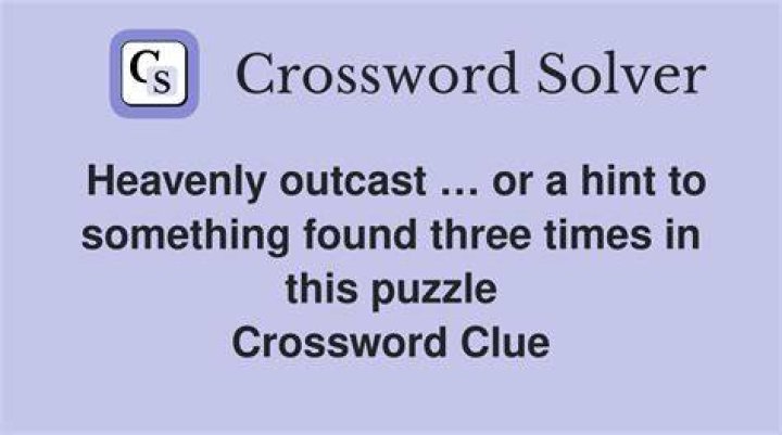 Familial outcast depicted three times in this puzzle Crossword Clue