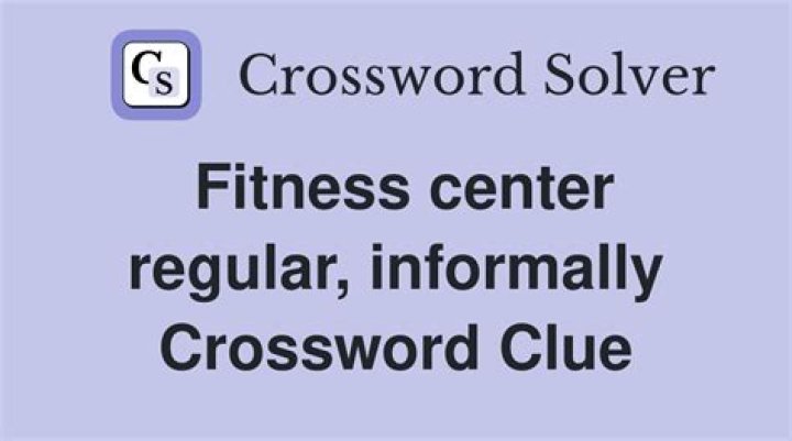 Fitness center? Crossword Clue