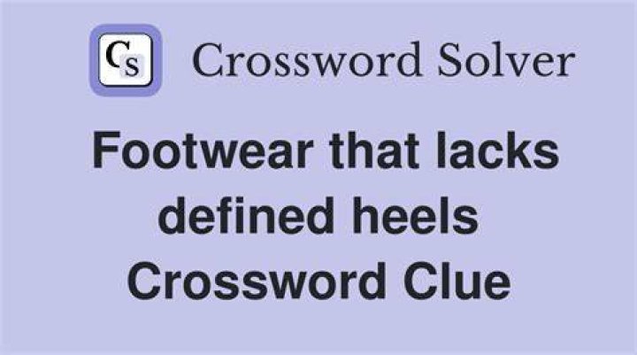 Fitted with footwear Crossword Clue