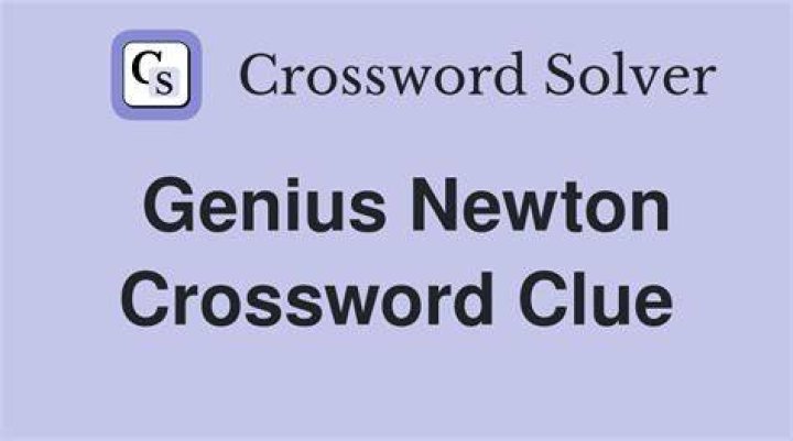 Flash of genius, say Crossword Clue