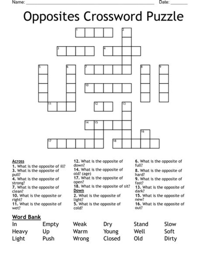 “Fold” opposite Crossword Clue