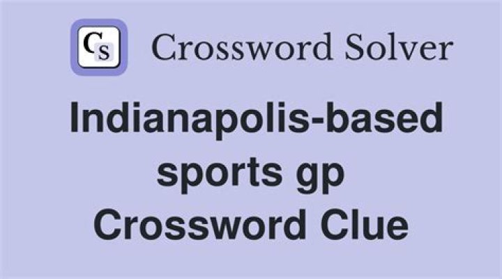 Former Indianapolis arena Crossword Clue