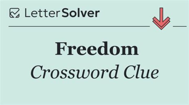 Freedom of the ___ Crossword Clue