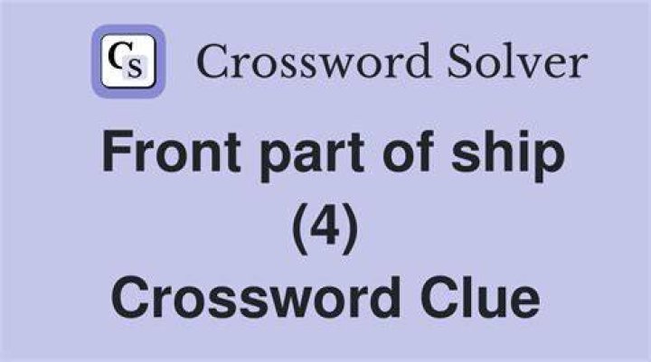 Front of a semi Crossword Clue