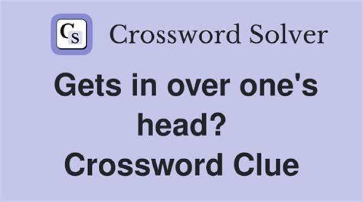 Gets a head? Crossword Clue
