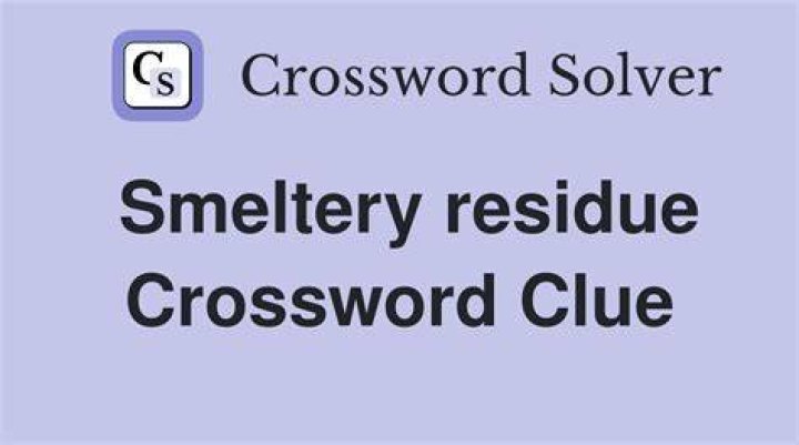 Gritty residue in a chimenea Crossword Clue
