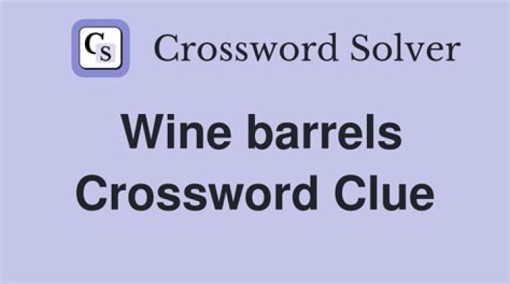 Grp. with barrels Crossword Clue