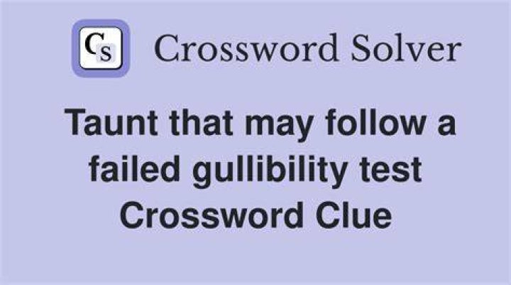 Gullibility based on inexperience Crossword Clue
