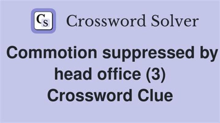 Head to the office? Crossword Clue