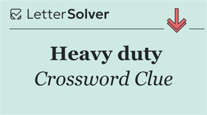 Heavy-duty cutters Crossword Clue