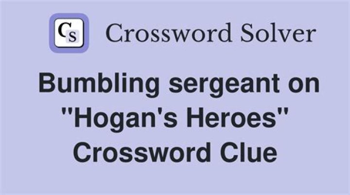 “Hogan’s Heroes” colonel Crossword Clue