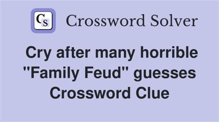 Horrible event Crossword Clue