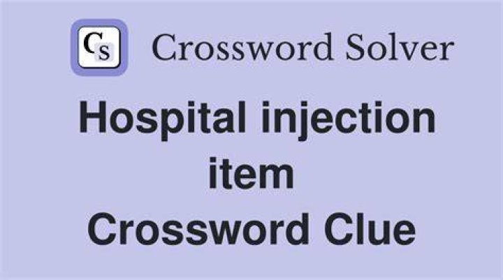 Hospital amts. Crossword Clue