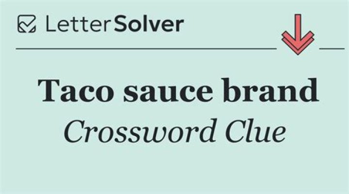 Hot sauce brand Crossword Clue