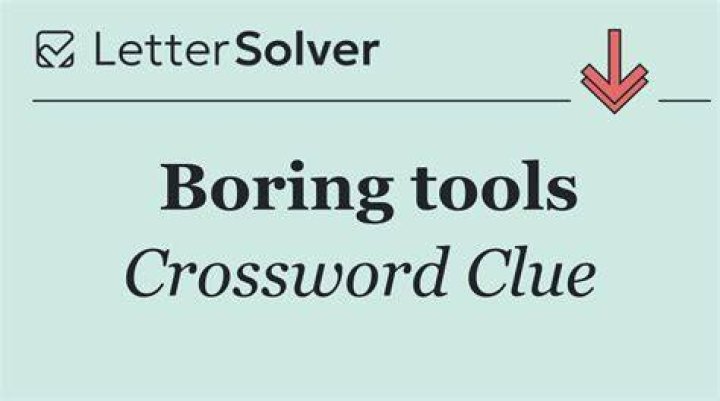 [How boring] Crossword Clue