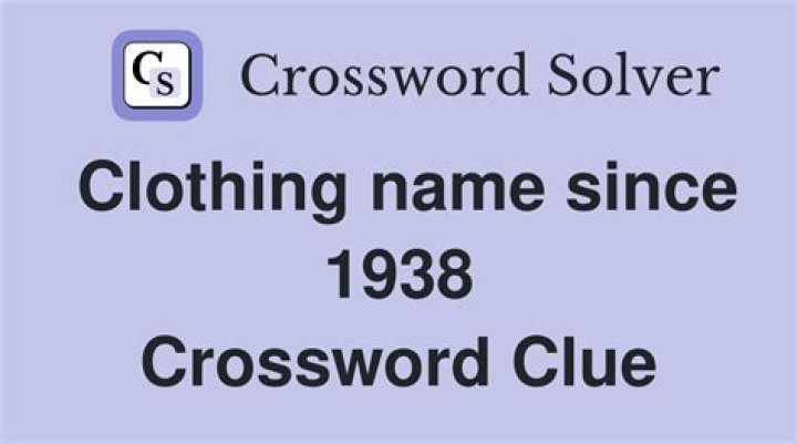 ID since 1935 Crossword Clue