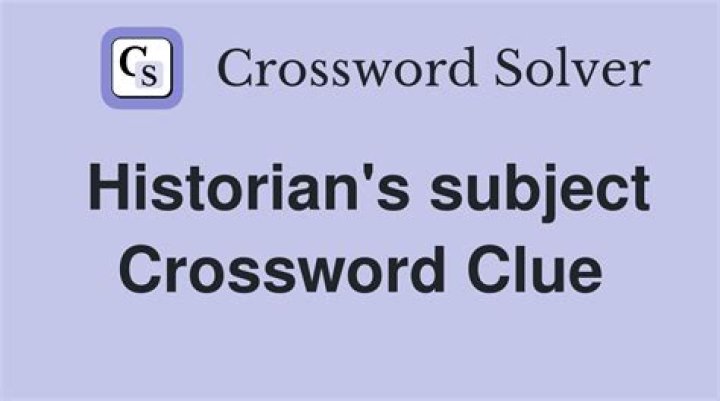 In-depth subject for a war historian? Crossword Clue