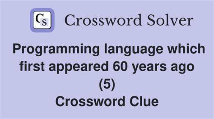 !, in some programming languages Crossword Clue