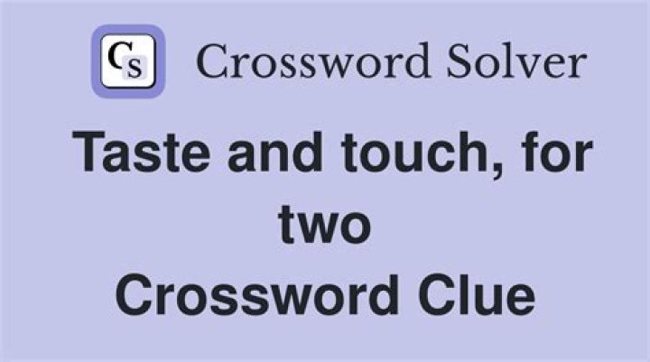 In Touch and Out, for two Crossword Clue