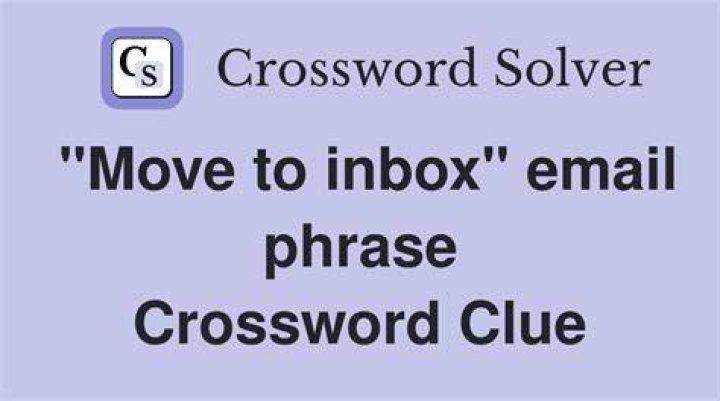 Inbox category Crossword Clue