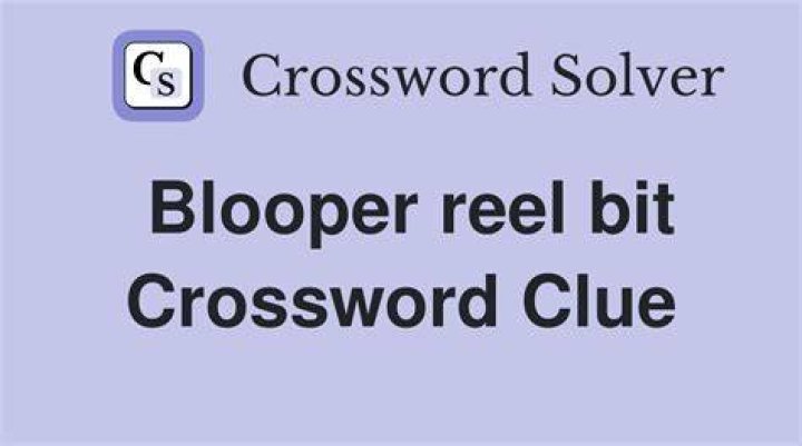 Instrumental that might accompany a blooper reel Crossword Clue