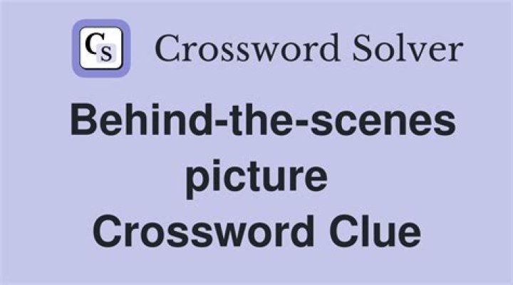 Investor behind the scenes Crossword Clue