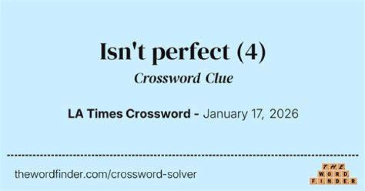 Isn’t square Crossword Clue